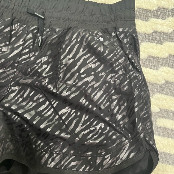 zuda Z-Eco Foil Shorts with Knit Waistband size‎ small - Picture 5 of 8